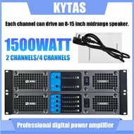 H4000 H2000 power amplifier digital amplifier professional amplifier 1500W  2/4 channels