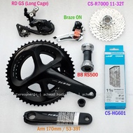 Tanpa Brifter Groupset 2x11speed R7000 Groupset 2x11sp R7020 Groupset - Goes Store87