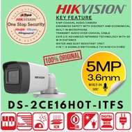 HIK VISION 5MP Built-In Mic Camera DS-2CE16H0T-ITFS - NEW*