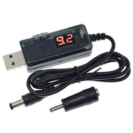 USB Boost DC 5V to 9V 12V Converter Cable - Booster Circuit From 5V to 9V 12V