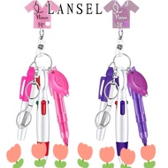 LANSEL1 Nurse Badge Set, Lanyard Retractable Nurse Pen Pack, Portable Keychain Nurse Badge Clip