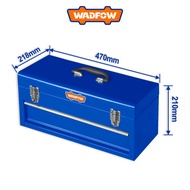 WADFOW Drawer Portable Tool Box, Dimensions: 470mm x 218mm x 210mm, Steel Thickness: 0.6mm - 0.8mm W
