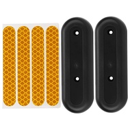 Wheel Hub Cover Protective Shell and Reflective Stickers, E-Scooter Protective Shell with Reflective