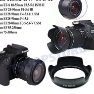 Lens Hood EW-60C Flower Flower Camera Lens Hood Canon EF 28-80mm 28-90mm 75-300mm EF-S 55-250mm f4-5