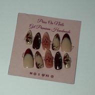 PRESS ON NAIL SIZE XS 2pcs