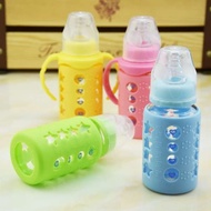 botol susu baby milk bottle Botol kecil jus kaca baru bayi, ubat penyusuan bayi yang baru lahir dan 