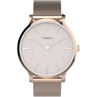Clearance -  Timex Transcend Stainless Steel Mesh Band Watch 38mm - TW2T73900 * 100% original