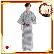 Kyouetsu Ryokan Yukata 3-piece set (yukata with tanzen obi) Men's