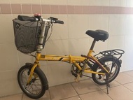 SOLAR 100 摺疊單車 附有車籃