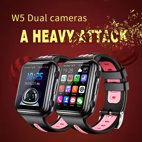 696 H1/W5 4G GPS Wifi location Student/Kids Smart Watch Phone android system clock app install Bluet