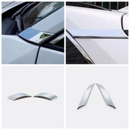 CJ7F ที่ยึดหน้าต่างรถเสาป้องกันฝาครอบเสา C สำหรับโตโยต้า Rav4 Xa50 2019 2020 2021 2022 2023 2024 202