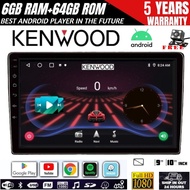 [6GB RAM+64GB ROM]QLED Kenwood Android Player 9"10" inch Quad Core Car Multimedia MP5 Player WIFI