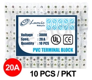 20A PVC Connector PVC Terminal Block PVC Wire Connector ( X 10 UNIT / PKT)