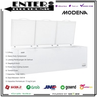 Abda - Modena Md130W - Chest Freezer Box 3 Pintu 1300 L Modena Md130