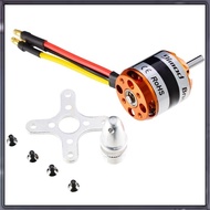 [A Z T K] D2836 2836 Brushless Motor 2-4S Lipo Compatible 4mm Shaft for 40A ESC Fixed-Wing Drones Dr