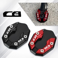 Motorcycle CB 190R Accessories Kickstand Side Stand Enlarger Extension Plate Pad For Honda CB 190R C