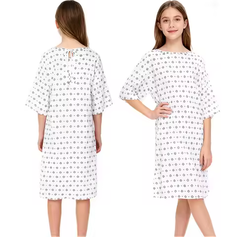 Eleven Cosplay Laboratory Dress Nightgown For Women Girls Costume Kids Cosplay 11 Role Playing Outfi