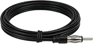 Herdio 50-Inch/1.3M Marine Dipole Soft Hideaway FM Antenna - Easy to Install, Store Away, Ideal for 