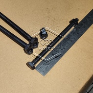 BAUT MUR BAJA HTB GRADE 8.8 M10X150 FULL DRAT PANJANG 15CM 15 CM BAUD KUNCI 17 HITAM M10 X 150 10X1