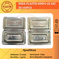 MMPG 4x Plastic Mica | 4xc Mika Cake Food Size 4X | 4XC @100pcs