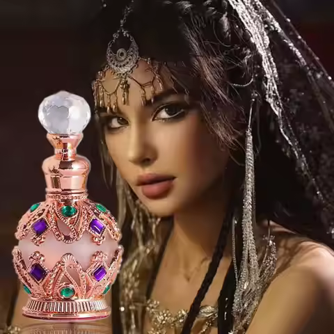 Exotic Arabian Perfume For Women, Enchanting Floral Bouquet With Rose, Jasmine&Vanilla Long-Lasting 
