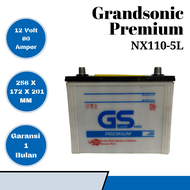 Aki Mobil Serena c24 Grandsonic NX110 5L (80D26L) Aki