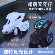 [Taiwan Shipment] Little Flying Dragon Plush Toy Black White Dragon Doll Doll Night Sha White Dragon