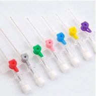 IV CANNULA  18G/20G/22G/24G X10PCS
