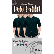 KEMEJA Polo Shirt Jumbo Pique Sogan Collar Shanghai BIG SIZE M L XL XXL XXXL XXXXL XXXXXL 2XL 3XL 4X