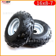 Aksesori go-kart ATV, tayar kenderaan off-road empat roda 16x7-6/16x8-7, tayar vakum anti-gelincir