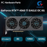 กิกะไบต์ Geforce RTX4060 Ti EAGLE OC 8G การ์ดจอกับพัดลมแบบสามตัว8GB 128-Bit GDDR6 GV-N406TEAGLE OC-8GD การ์ดวิดีโอ