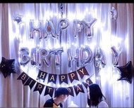Party場地佈置氣球🎈生日佈置 happy birthday party 🥳