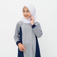 Applekidz Gamis Anak Remaja  Perempuan  Tanggung Eva Line Cut Navy