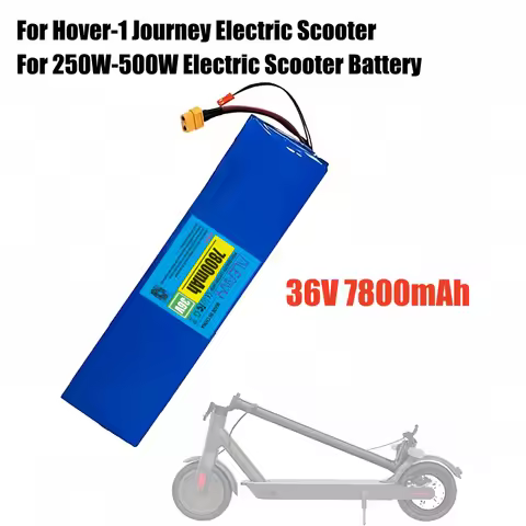 36V 7.8Ah Electric Scooter Battery 10S3P 7800mah 250W-500W 42V Electric Scooter for Hover-1 Journey