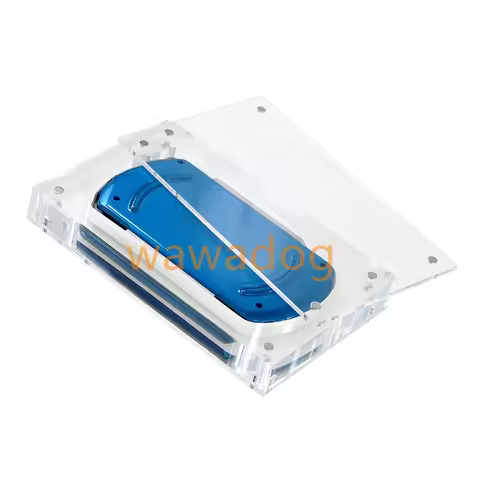 1pc For PSPGO Transparency Acrylic Magnetic Cover Console Storage Box For PSP GO