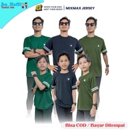 Hoofla Father and Son Short Sleeve Sports Jersey MIXMEX Children's Sportswear