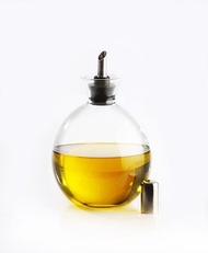 英國Rayware簡約風格手工玻璃球型輪廓廚房調味油罐/油瓶禮盒組