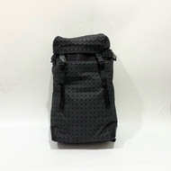 三宅一生黑色菱格霧面Hiker下蓋登山後背包