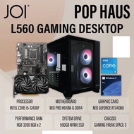 JOI POP HAUS L560 GAMING PC ( I5-12400F, 16GB, 500GB, RTX4060 8GB, W11P )
