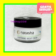 Natasha Skincare Lightening Night Cream 10 gram by dr Fredi Setyawan Original Krim Malam Pencerah Pe