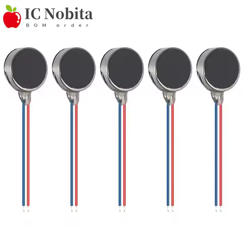 5PCS Micro DC Vibration Motor 0820 0827 0834 1027 1020 1030 1034 Mobile Phone Vibration Flat Motor D