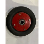 8 inch trolley wheels // 8 inch trolley wheels / Dead rubber wheels