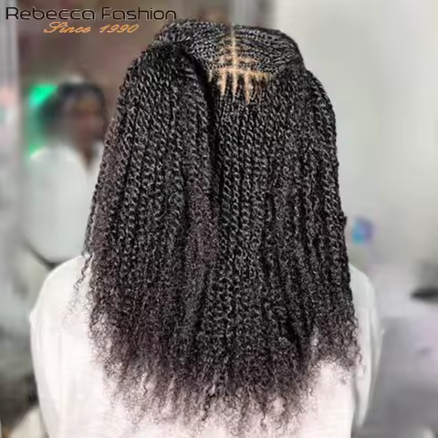 QVR Afro Kinky Bulk Human Hair Kinky Curly Bulk For Braiding DreadLock 50g/Pack Hair Extentions Natu