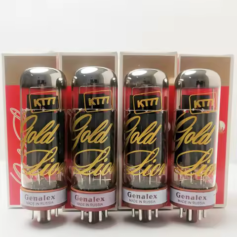 GOLD LION KT77 Vacuum Tube HIFI Audio Valve Replace KT66 KT88 EL34 6CA7 5881 Electronic Tube Amplifi