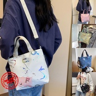 Women's Shoulder Bags Durable Canvas Bag Letters Large Shoulder Commuter Shoulder Tote Bag Bag J8A4