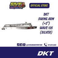 DKT SWING ARM ( + 2" )-WAVE 125 ( SILVER )