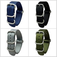 尖沙咀門市交收或郵寄☎️📍北約加厚版Zulu錶帶  Zulu nato watch strap for Rolex/omega/iwc/tudor