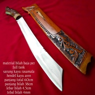 Golok Per Baja Asli Patimura Panjang Golok Kerja Baja Per Fulltang