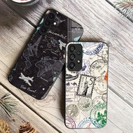 Aircraft Airplane Fly Travel 03 Tempered Glass Phone Case For Samsung Galaxy A11 A14 A20 A30 A22 A32