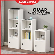 📌CARLINO: OMAR 2/3/4 Tier Bookshelf / DIY Utility Shelf / rak buku / rak baju kecil / wood shelf